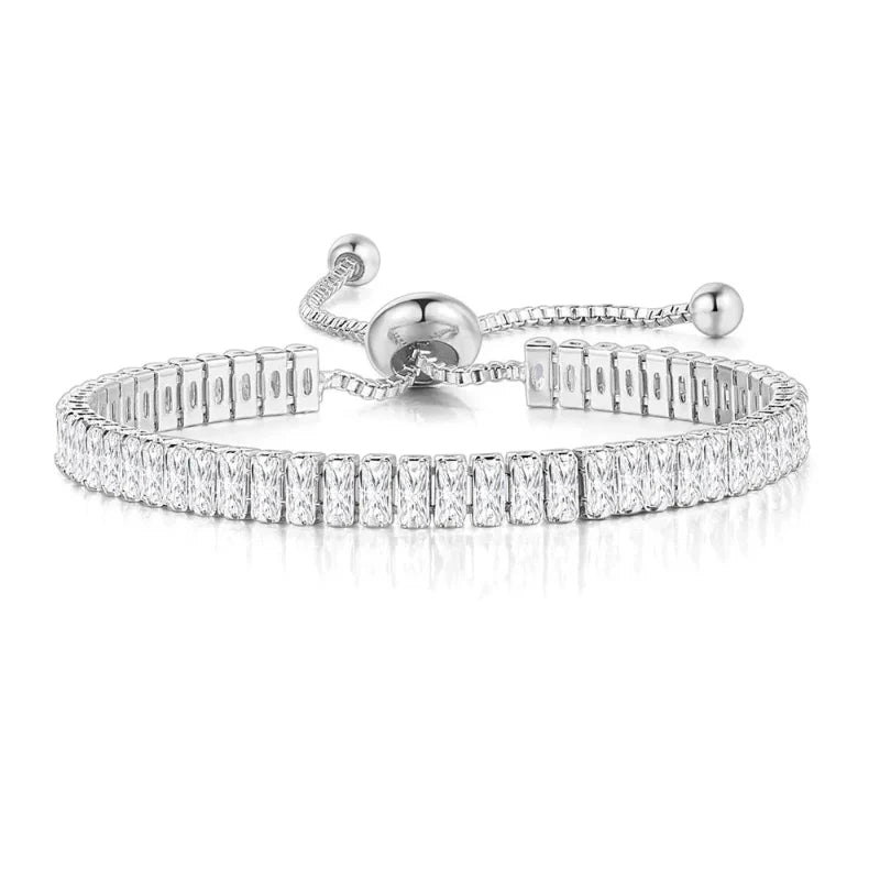 Pulsera con piedra de nacimiento de circonia de color