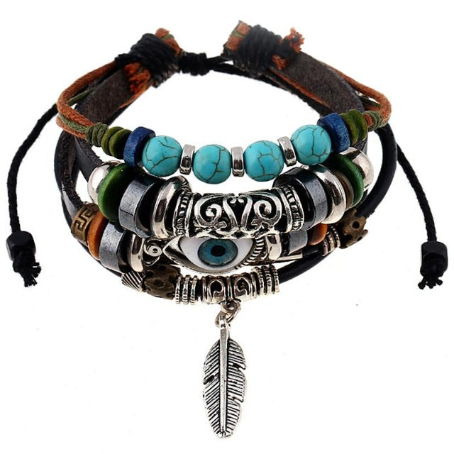 Pulsera Étnica de Perlas