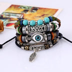 Pulsera Étnica de Plata