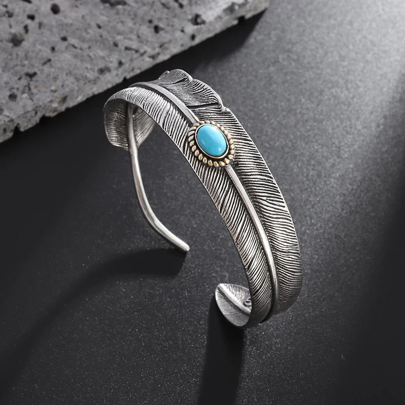 Pulsera Étnica Pluma
