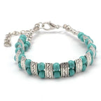 Pulsera Étnica Turquesa