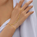 Pulsera de Mujer para la Mano Joya de Mujer Cadena Mano y Dedo