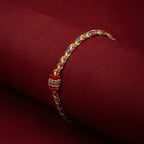 Pulsera Gourmette Multicolor Budista Tibetana