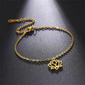 Pulsera Fina Flor de Loto