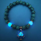 Pulsera Flor de Loto Piedra