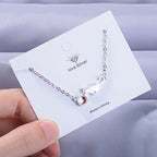 Pulsera Gourmette Gato que Juega plata