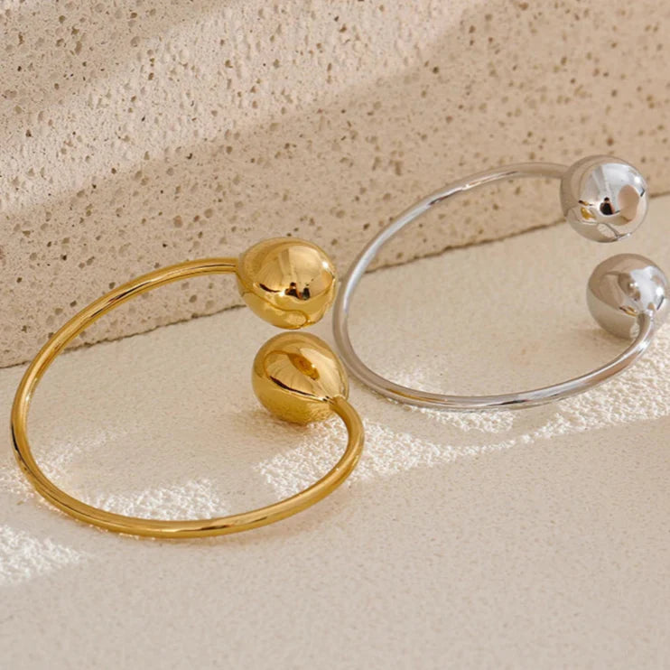 Pulsera Gourmette de Encanto Gota de Agua oro