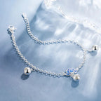 Pulsera Gourmette Flor de Loto para Mujer