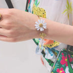 Pulsera de cadena Flor de Margarita