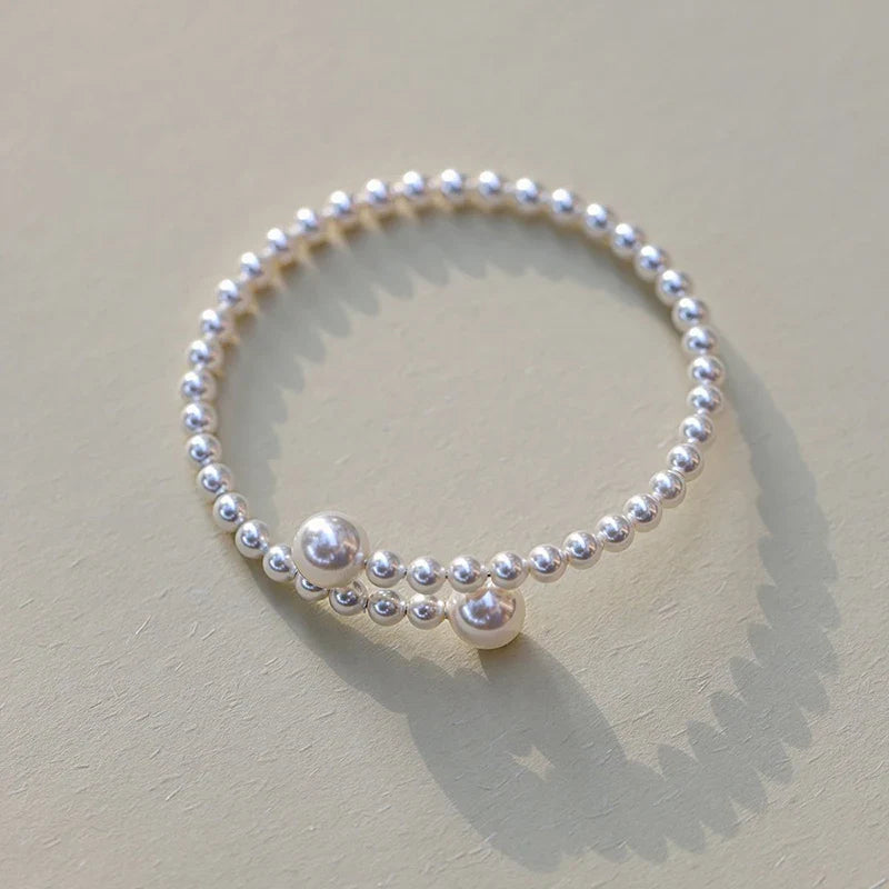 Pulsera de Identificación para Mujer en Perlas