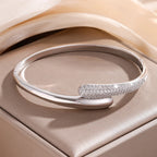 Pulsera Gota de Agua en Circonio para Mujer plata