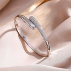 Pulsera Gota de Agua en Circonio para Mujer plata