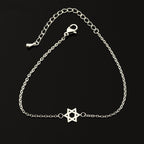 Pulsera Hexagrama Estrella de David Judaísmo