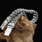 Pulsera de identificación para hombre budista tibetano