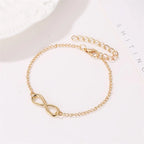 Pulsera Infinito Discreto oro
