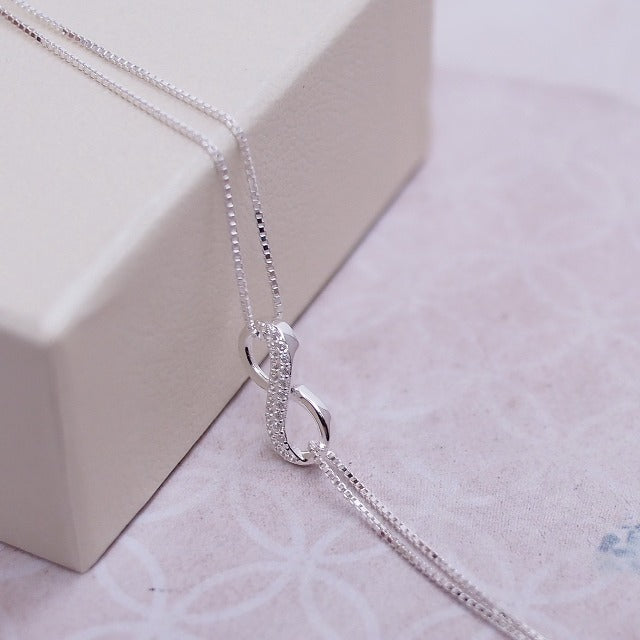 Pulsera Infinito Mujer Plata