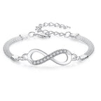 Pulsera Infinito Zirconia