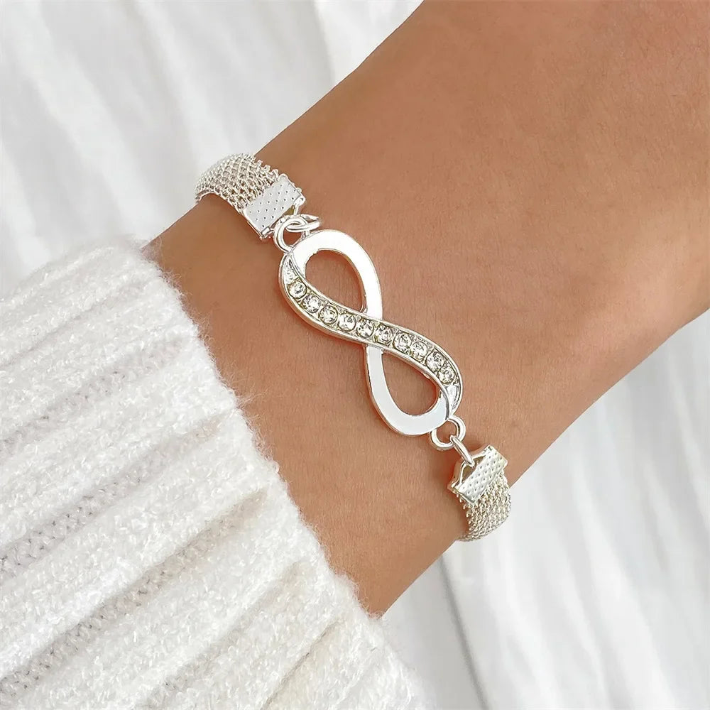 Pulsera Infinito Zircon