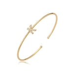 Bracelet initiale minimaliste - lettre