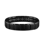 Pulsera Magnética Hombre Antiestrés negro
