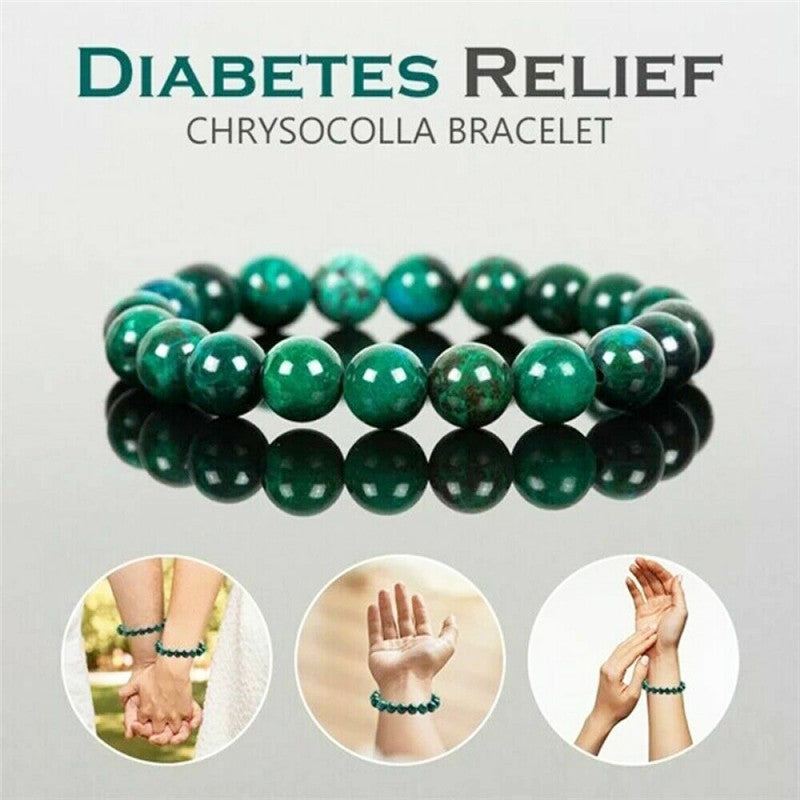 Pulsera Malaquita Piedra Natural
