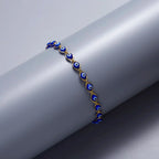 Pulsera Mal de Ojo Azul Estilo Bohemio