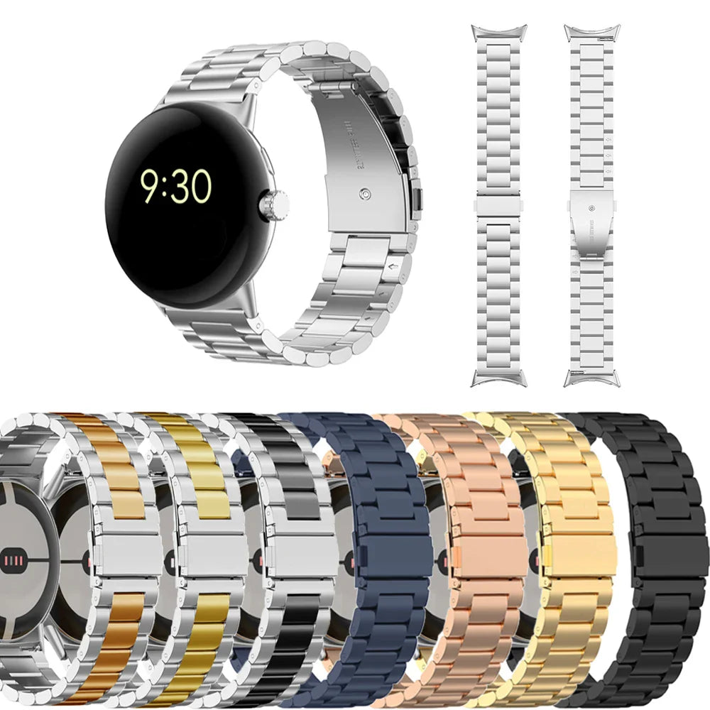 Correa para reloj de acero templado Smartwatch Google Pixel Watch 1 y 2