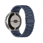 Correa para reloj de acero templado Smartwatch Google Pixel Watch 1 y 2 negro