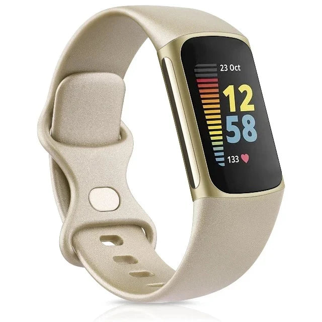Pulsera Reloj Fitbit Charge 5 dorada
