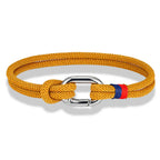 Bracelet nautique en corde tressée avec nœud pour homme ou femme