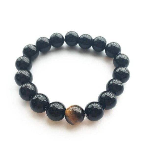 Pulsera Ojo de Tigre para Hombre