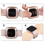 Correas lentejuelas para Fitbit Versa 1 Versa 2