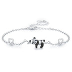 Pulsera Panda de Plata