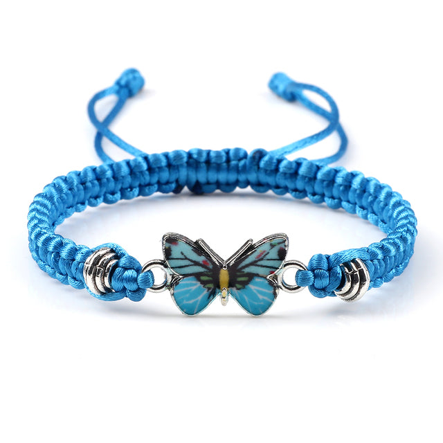 Pulsera Mariposa Azul azul