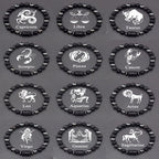 Pulsera de Perlas Signo del Zodiaco 12 Constelaciones