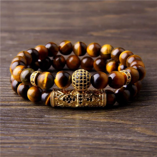 Pulsera de Piedra Ojo de Tigre