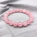 Pulsera Piedra Cuarzo Rosa