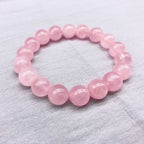 Pulsera Piedra Cuarzo Rosa