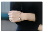 Pulsera Pluma de Plata