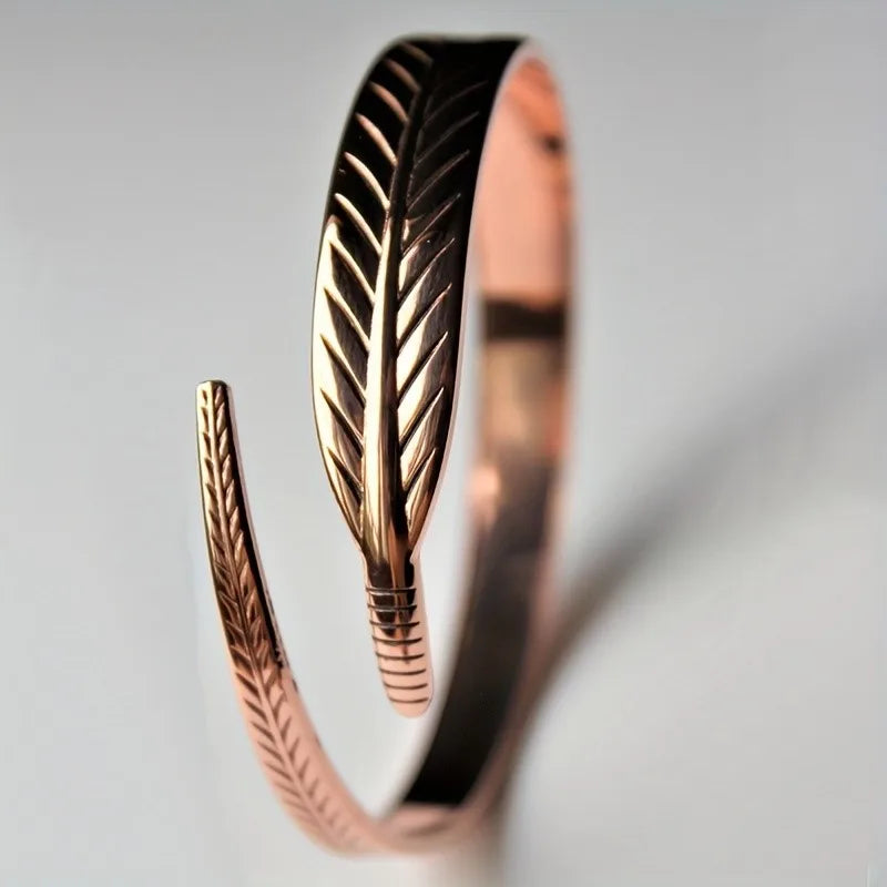 Pulsera Pluma para Mujer u Hombre