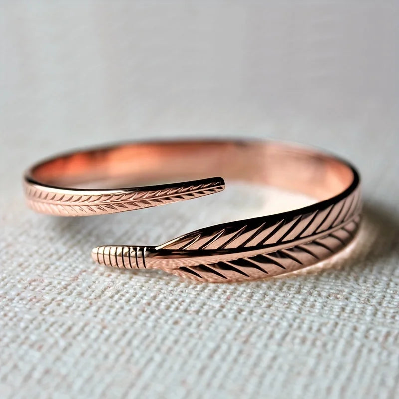 Pulsera Pluma para Mujer u Hombre