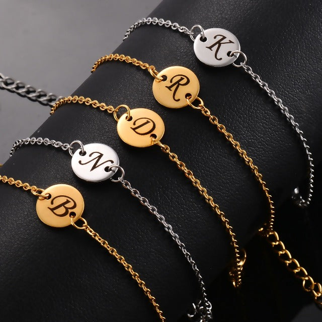 Pulsera para Bebé con Inicial