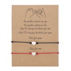 Pulsera para Pareja Enamorada (Set de 2 Pulseras) corazón