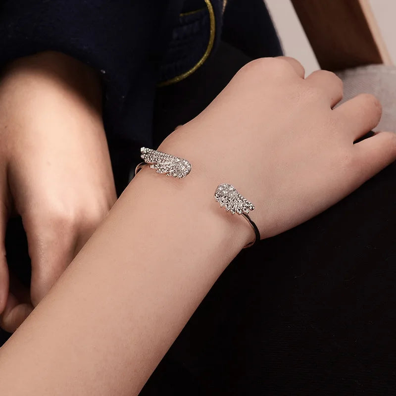 Bracelet pour femme ailes d'ange