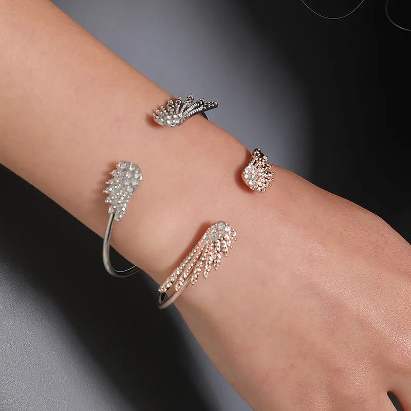 Bracelet pour femme ailes d'ange