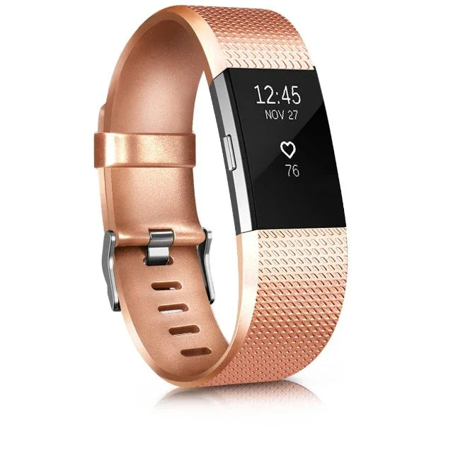 Pulsera para Fitbit Charge 2 oro rosa