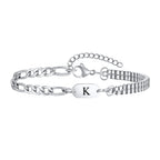 Bracelet pour homme initiale - lettre