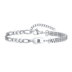 Bracelet pour homme initiale - lettre