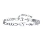 Bracelet pour homme initiale - lettre