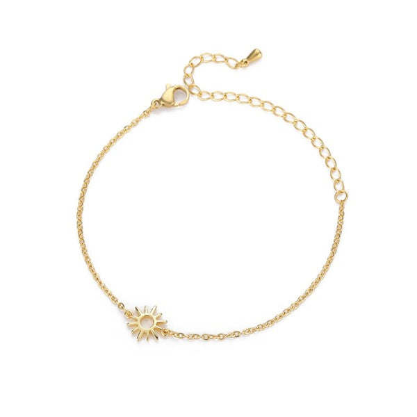 Pulsera Sol Mujer Esclava Astro oro
